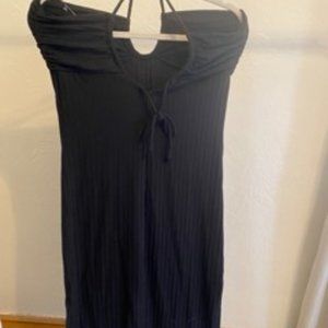 Black Halter Dress Size M